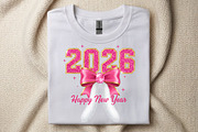 Pink Bow New Year Sublimination, an Illustration by SinaCreation (Thumbnail 11 of 11)