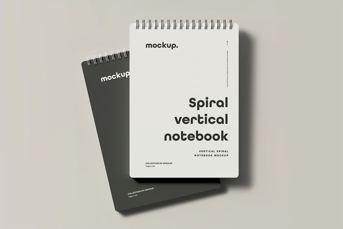 Spiral Notebook Mock-up, a Product Mockup by zippypixelstudio (Photo 12 of 14)