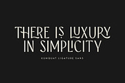 Kumquat Ligature Sans, a Sans Serif Font by Rachel Kick (Thumbnail 3 of 14)