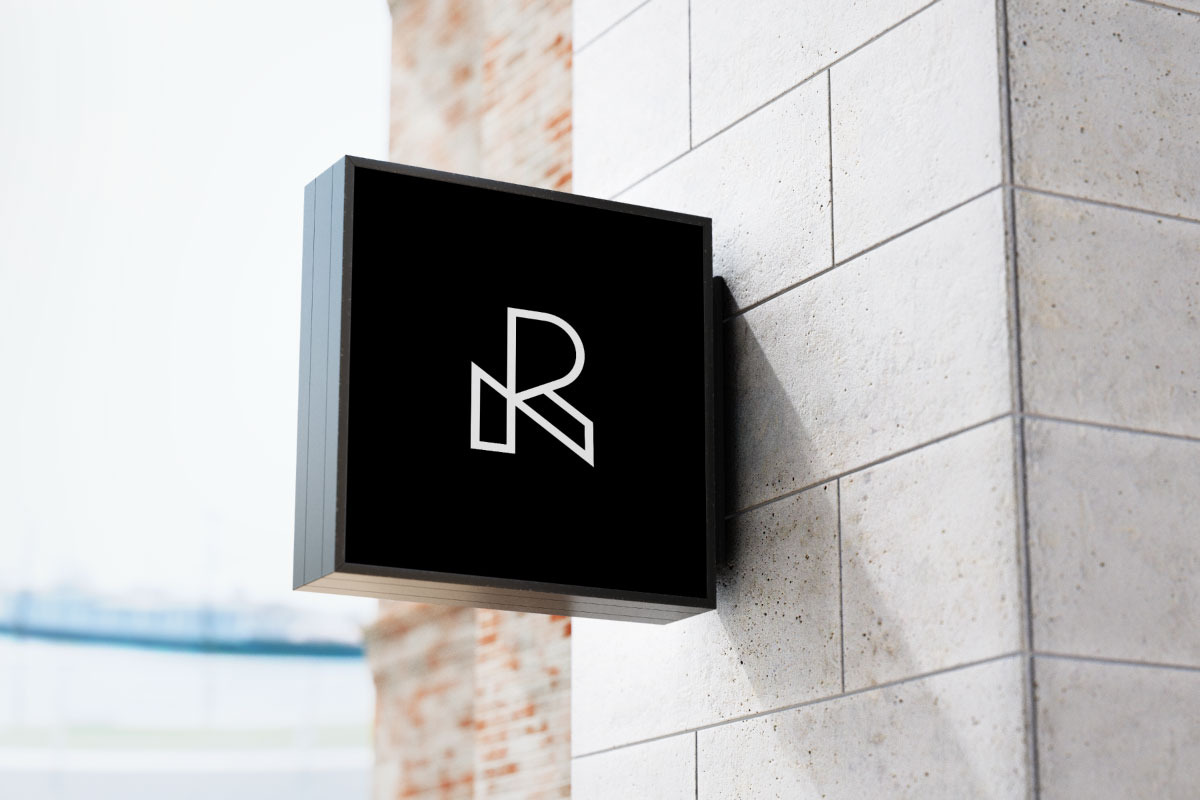 Monogram R Letter Logo Design preview 2