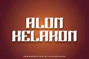 Exoplay Font, a Serif Font by alon kelakon (Thumbnail 3 of 5)