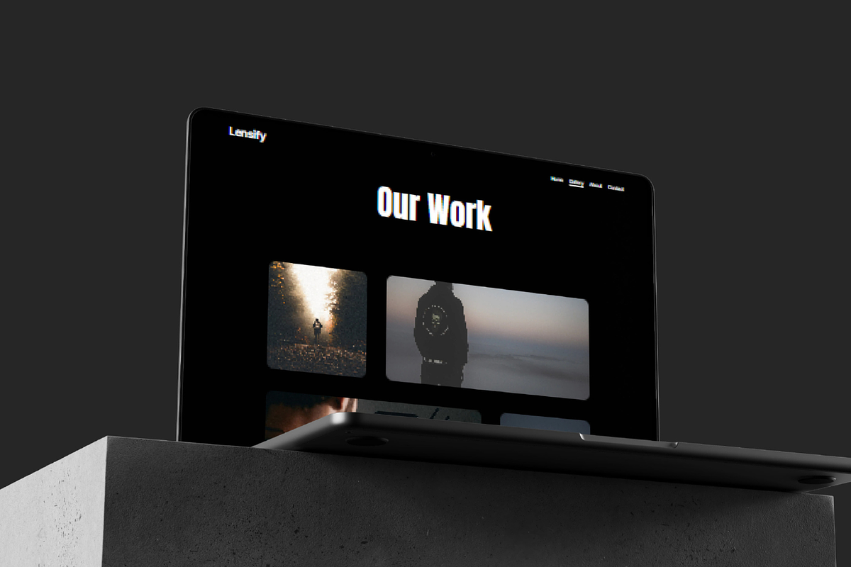 Lensify - Framer Template, a Websites & App Template by BiancaXavier (Photo 1 of 5)