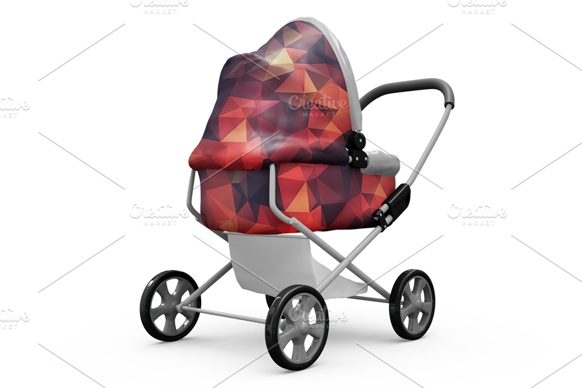 Baby Stroller Mockup, a Mockup by PixelMockup (Photo 9 of 17)