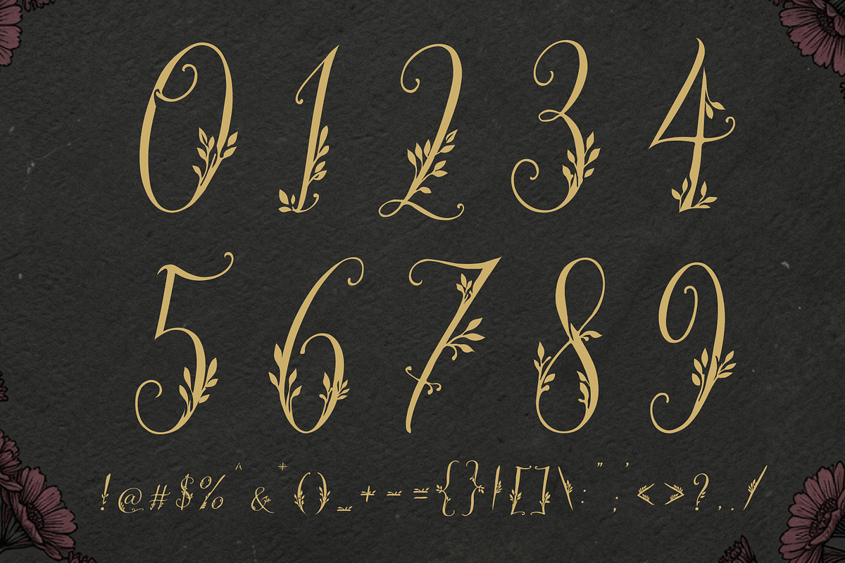 Wanderin Autumn Artisan Floral font, a Script Font by HypeWorksCo (Photo 28 of 28)