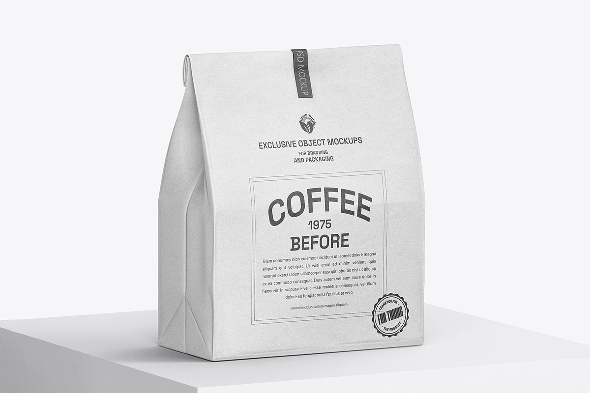 Kraft Paper Bag Mockup Packaging, a Packaging Mockup by Ram Studio LLC (Photo 4 of 4)