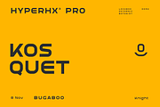 Hegsro Type Font Family, a Sans Serif Font by baqoos (Thumbnail 2 of 9)