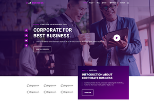 AT Business Onepage WordPress Theme