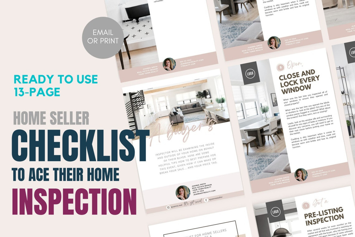 Home Inspection Handout Guide CANVA, a Presentation Template by RealEstateDreams (Photo 1 of 5)