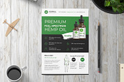 Hemp Product Flyer, a Flyer Template by Rongbaaz (Thumbnail 2 of 2)