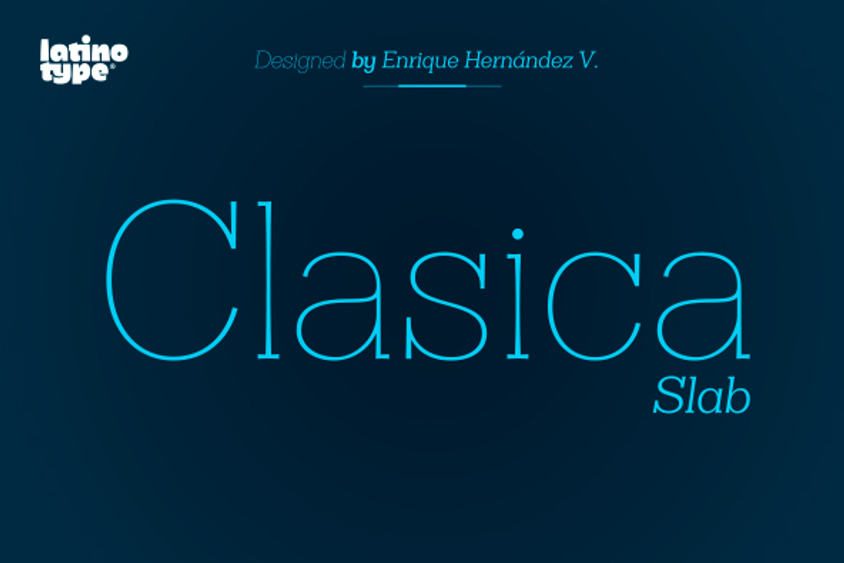 Clasica Slab Family