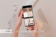 Lash Instagram Post Template, a Social Media Template by ShopRShop (Thumbnail 6 of 9)