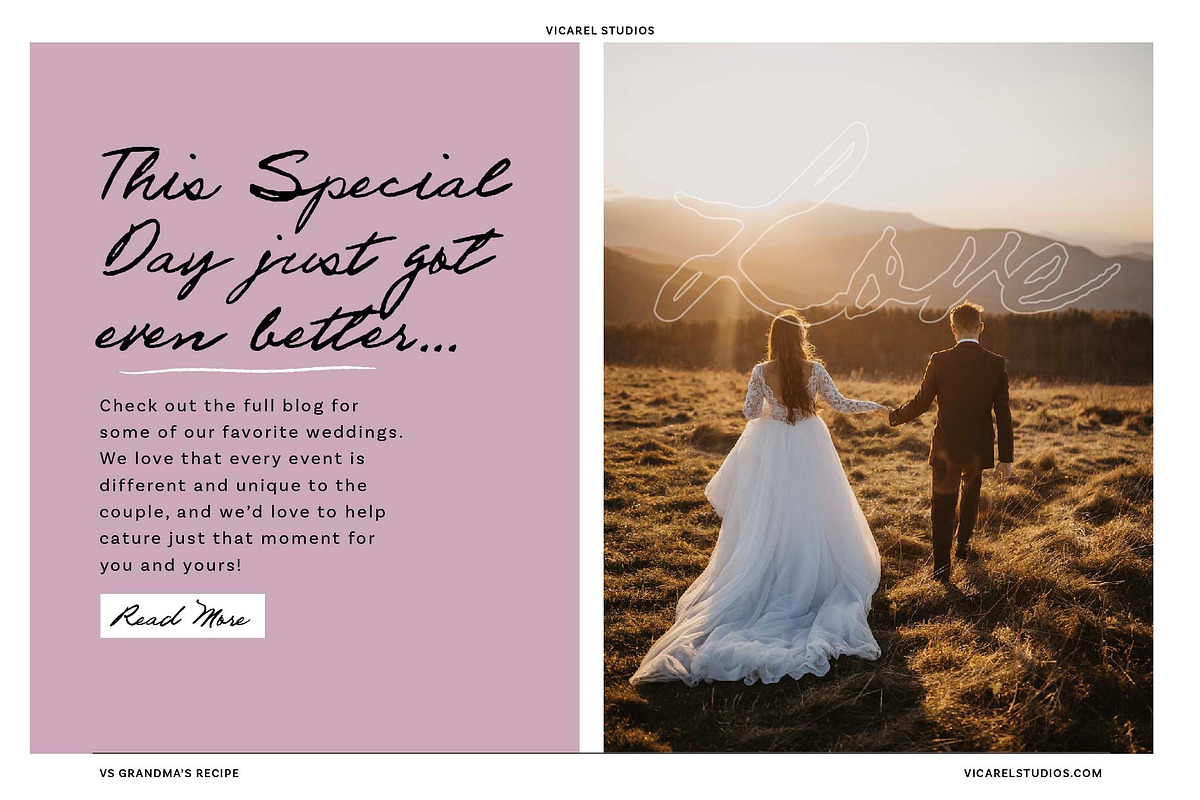 VS Grandma's Recipe Handwritten Font, a Script Font by Vicarel Studios (Photo 7 of 16)