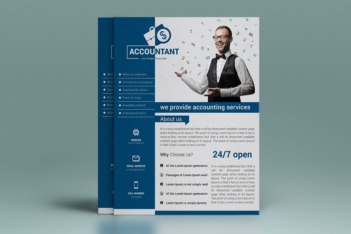 Corporate Business Flyer, a Flyer Template by Dotnpix (Photo 2 of 5)