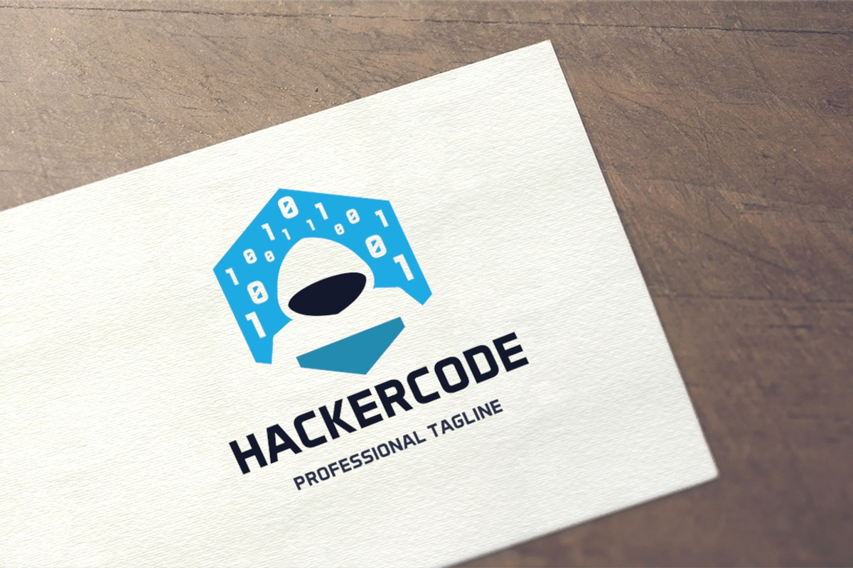 Hacker Code Logo, a Branding & Logo Template by Design_Planet