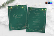 Christmas Menu Template, a Flyer Template by BrandPacks (Thumbnail 2 of 5)