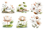 Watercolor Spring Clipart, an Illustration by Designworld (Thumbnail 4 of 7)