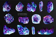 Minerals and space. Astrology set, an Object Graphic by white angel arts (Thumbnail 5 of 20)