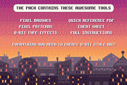 Pixel Perfect - 8-bit Tool Kit, a Brush Add-On by The Artifex Forge (Thumbnail 2 of 16)