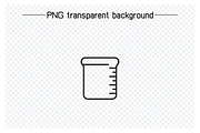 Laboratory Tube and FLask Icons, a Healthcare Illustration by Designfour (Thumbnail 3 of 7)