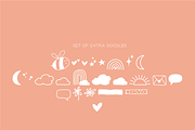 Butter Bee | Playful Kids Font, a Sans Serif Font by Honey & Jazz Co. (Thumbnail 6 of 9)