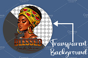 She is Blessed Black History Month, an Illustration by Canvas Craft (Thumbnail 2 of 6)