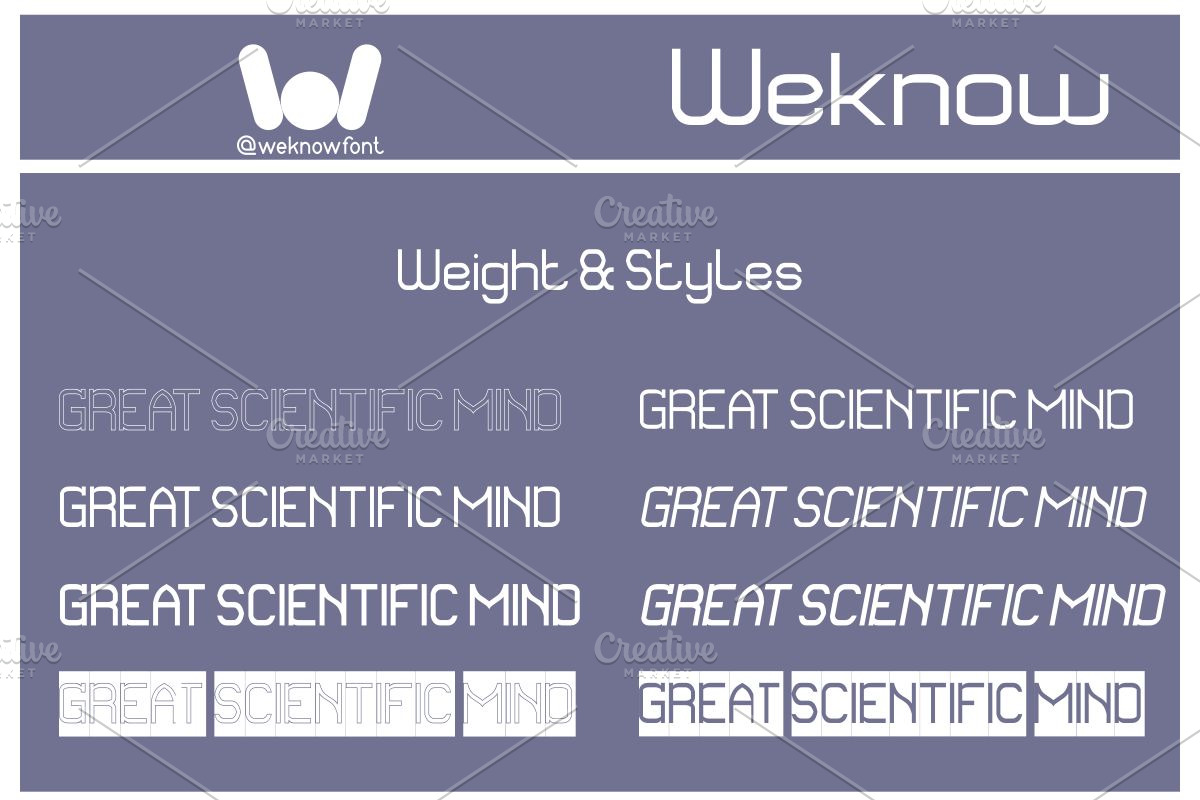 Great Scientific Mind font, a Sans Serif Font by weknow (Photo 7 of 8)