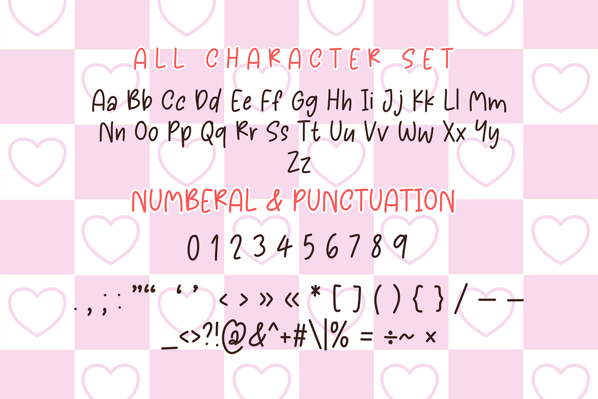 Beloved is a cute handwritten font, a Handwritten Font by Brown Cupple (Photo 4 of 5)