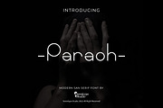Paraoh - Classy San Serif Font, a Sans Serif Font by Inventype Studio (Thumbnail 1 of 8)