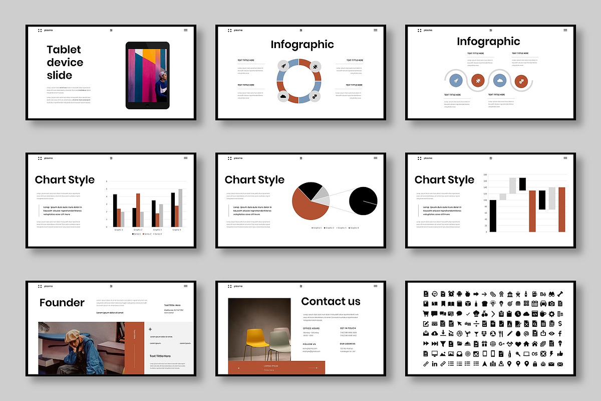Plasma - Business Google Slide, a Presentation Template by Dens Creative Studio (Photo 5 of 6)