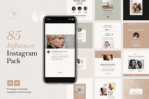 Influencer Instagram Pack