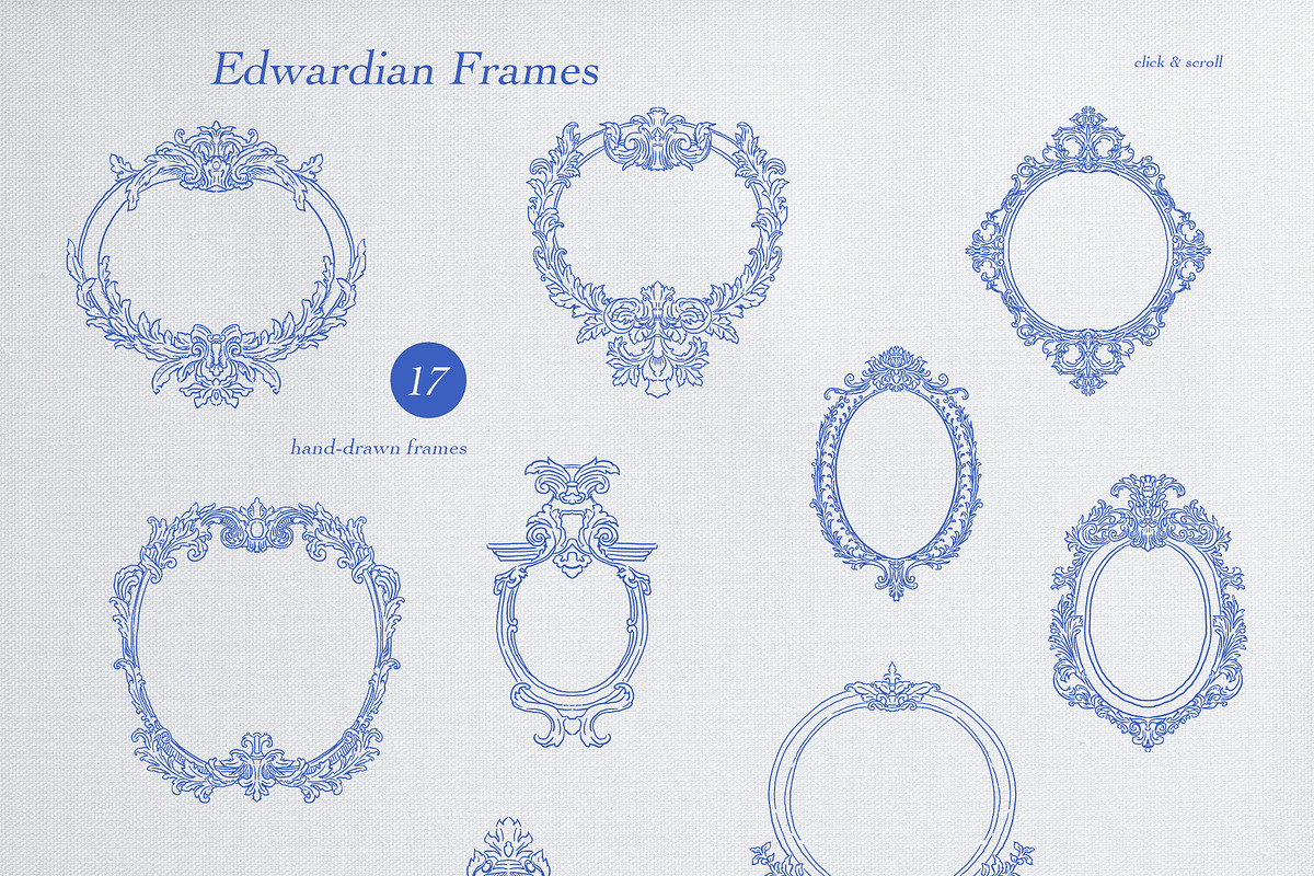 Ornamental Fine Art Frames, a Decorative Illustration by Backyard Rose (Photo 7 of 13)