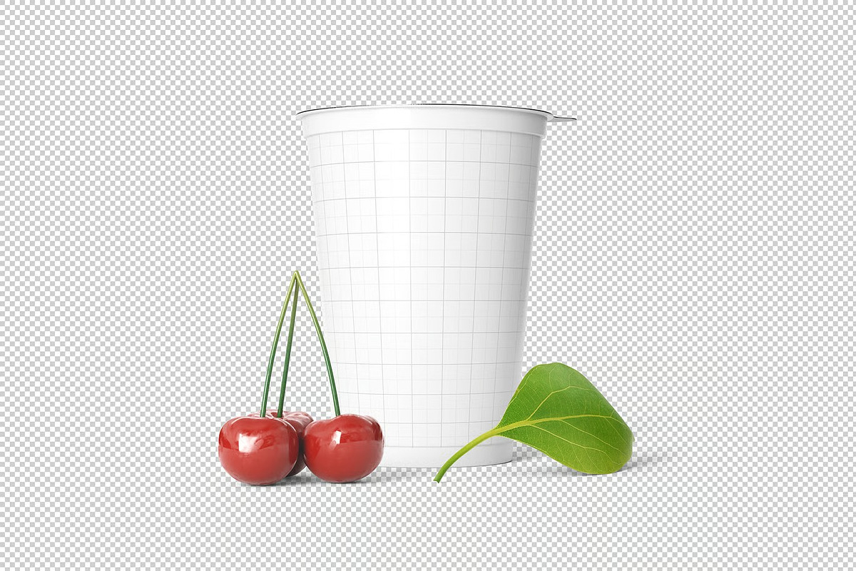 Yogurt Cup Mockup, a Product Mockup by zpackcreative (Photo 3 of 4)