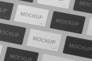 Flat Business Card Mockup, an Advertising Mockup by Templeste