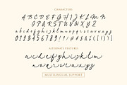 Nagintha - Handwritten Script, a Script Font by Letterhend Studio (Thumbnail 2 of 9)