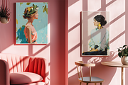 Modern Eclectic Prints Posters, a Background Graphic by JulsIst (Thumbnail 2 of 12)