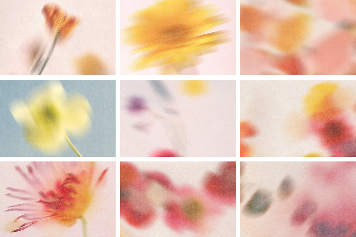 The Blurry Flowers, a Background Graphic by NKate (Photo 8 of 14)