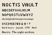 Noctis Vault — Modern Blackletter, a Blackletter Font by Colorsfav (Thumbnail 11 of 11)