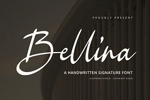 Bellina - Handwritten Font