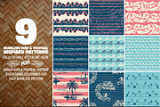 GONE SURFIN' Vol 2 - SURF STRIPES, a Pattern Graphic by Electric Treehaus (Thumbnail 2 of 4)