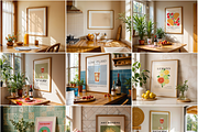 35 Kitchen Frames Mockup PSD Bundle, a Mockup by MockupShopi (Thumbnail 9 of 9)