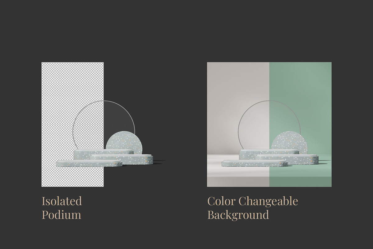 5 Podium with Transparent Background, a Background Graphic by faustudio (Photo 2 of 7)