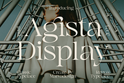 Agista Display - A Classic Serif, a Serif Font by Marvadesign (Thumbnail 1 of 7)
