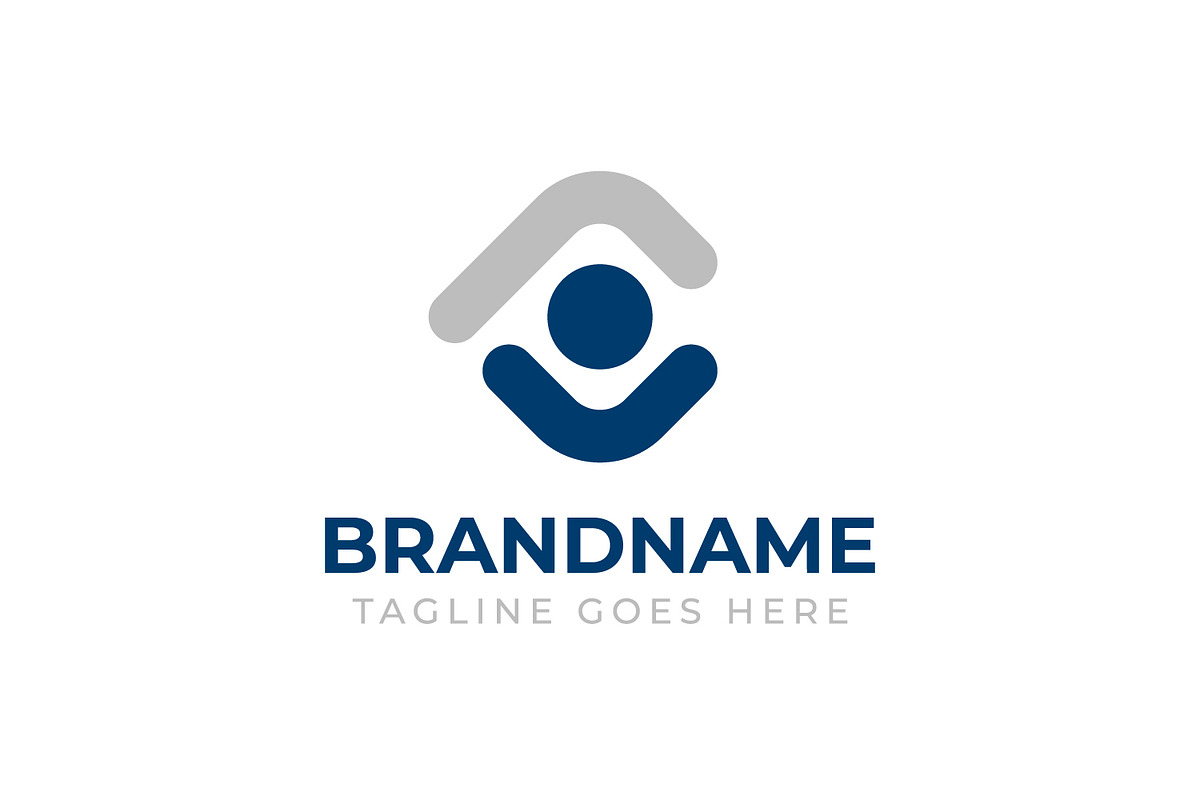 Letters RV People Logo, a Branding & Logo Template by Pray Art Design Studio