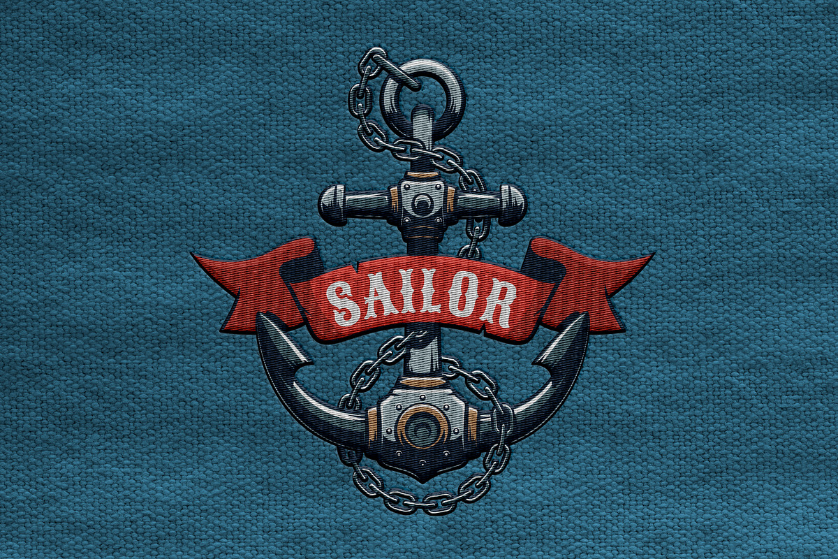 Anchor Vintage Logo Template, a Branding & Logo Template by Agor2012 shop (Photo 5 of 5)