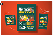 World Autism Day Flyer, a Flyer Template by Neermana (Thumbnail 1 of 4)