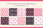 Breast Cancer Awareness Graphic Set, a Pattern Graphic by Drafts n Doodles (Thumbnail 4 of 6)