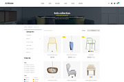 Pts Arthome – Modern Furniture, a Bootstrap Template by Prestabrain (Thumbnail 5 of 6)