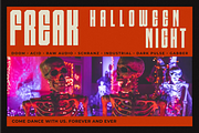 Freaky - Halloween Sans Display Font, a Sans Serif Font by Pian45 Studio (Thumbnail 4 of 8)