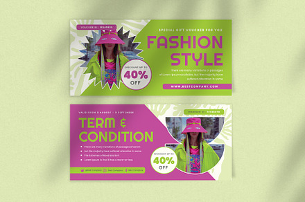Gift Voucher Fashion Style