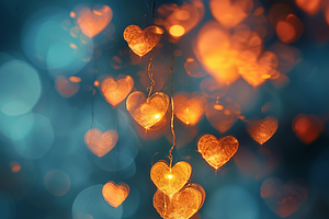 Elegant Bokeh Hearts